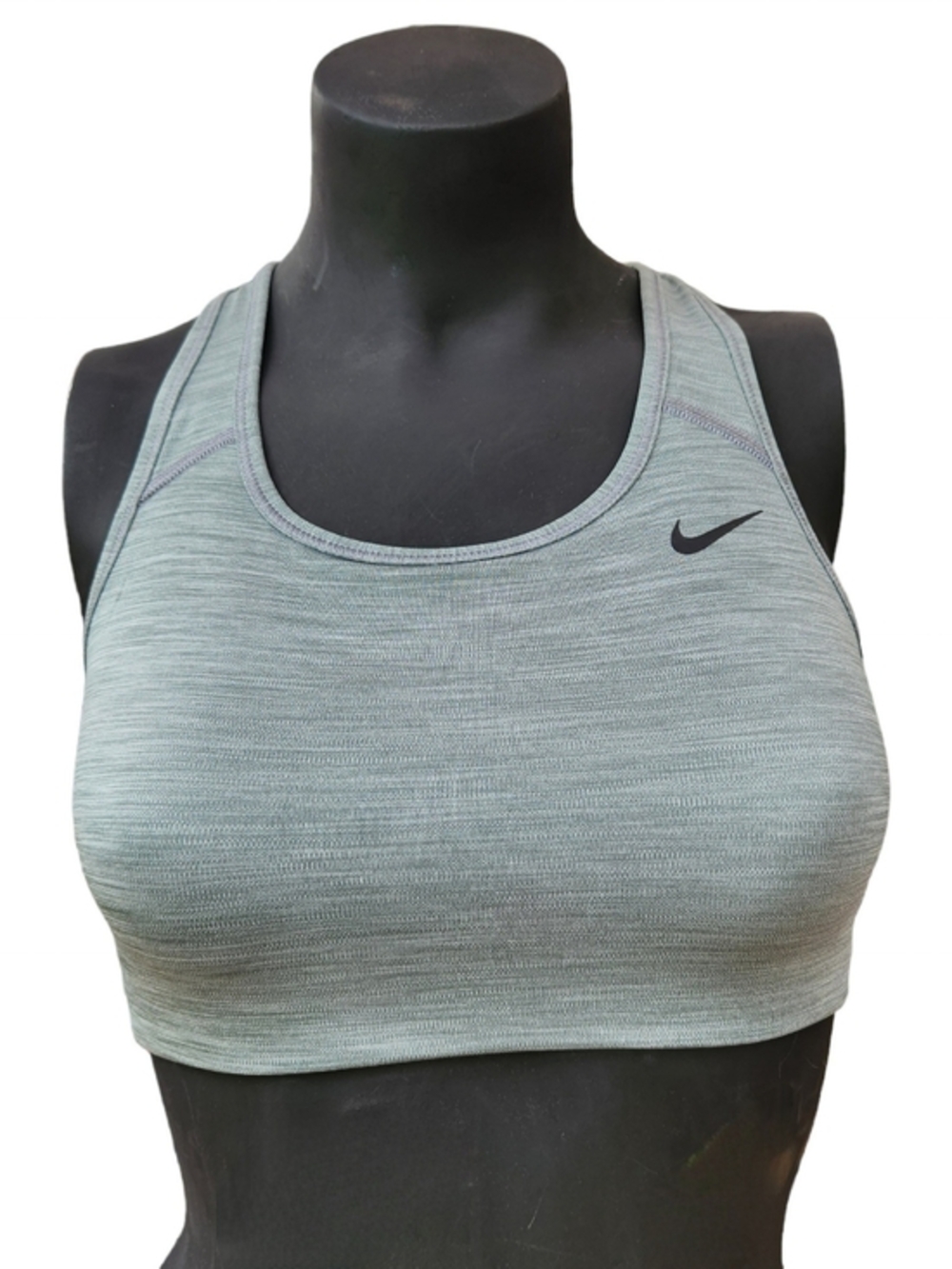 Nike Sage  Grey Racerback Sports Bra